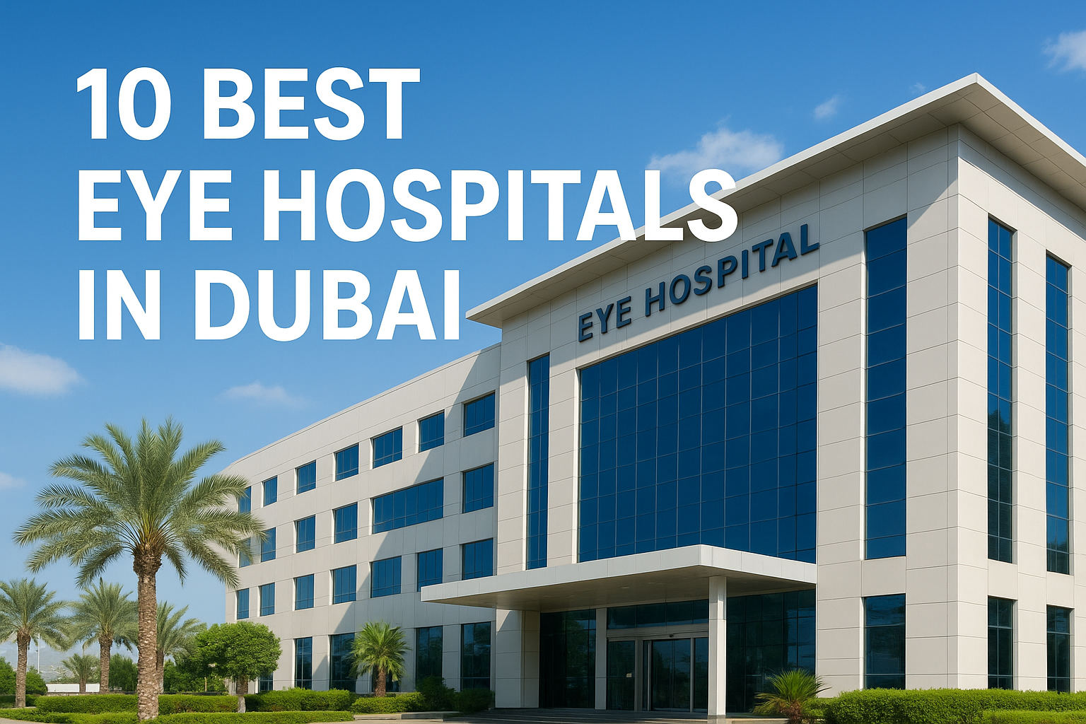 Top 10 Best Eye Hospitals in Dubai (2025): Trusted Clinics for Advanced Eye Care