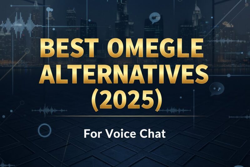 10 Best Omegle Alternatives for Voice Chat with Strangers Online (Free & Safe)