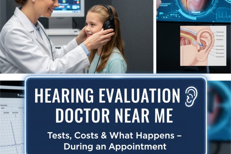 Hearing Evaluation Doctor Near Me – Tests, Costs & What Happens During an Appointment